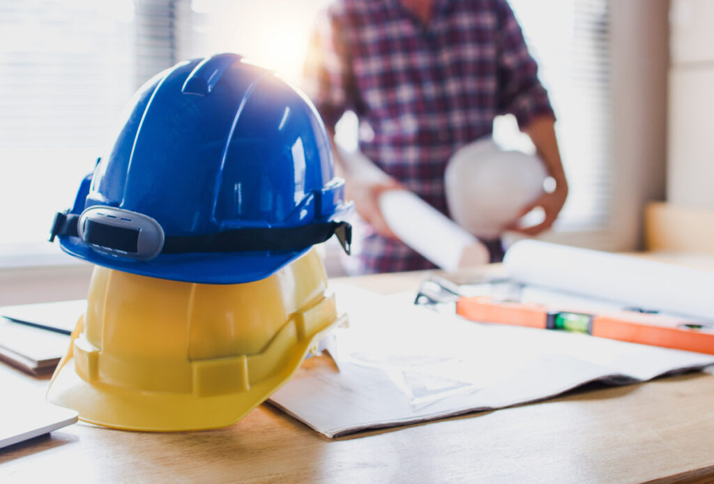 Casques de chantier